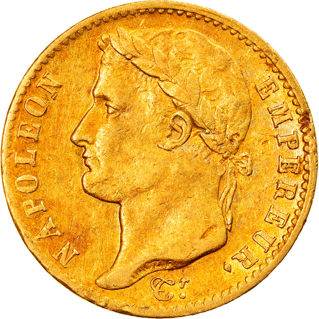 Münze, Frankreich, Napoleon I, 20 Francs, 1815, Lille, Cent Jours, VZ, Gold