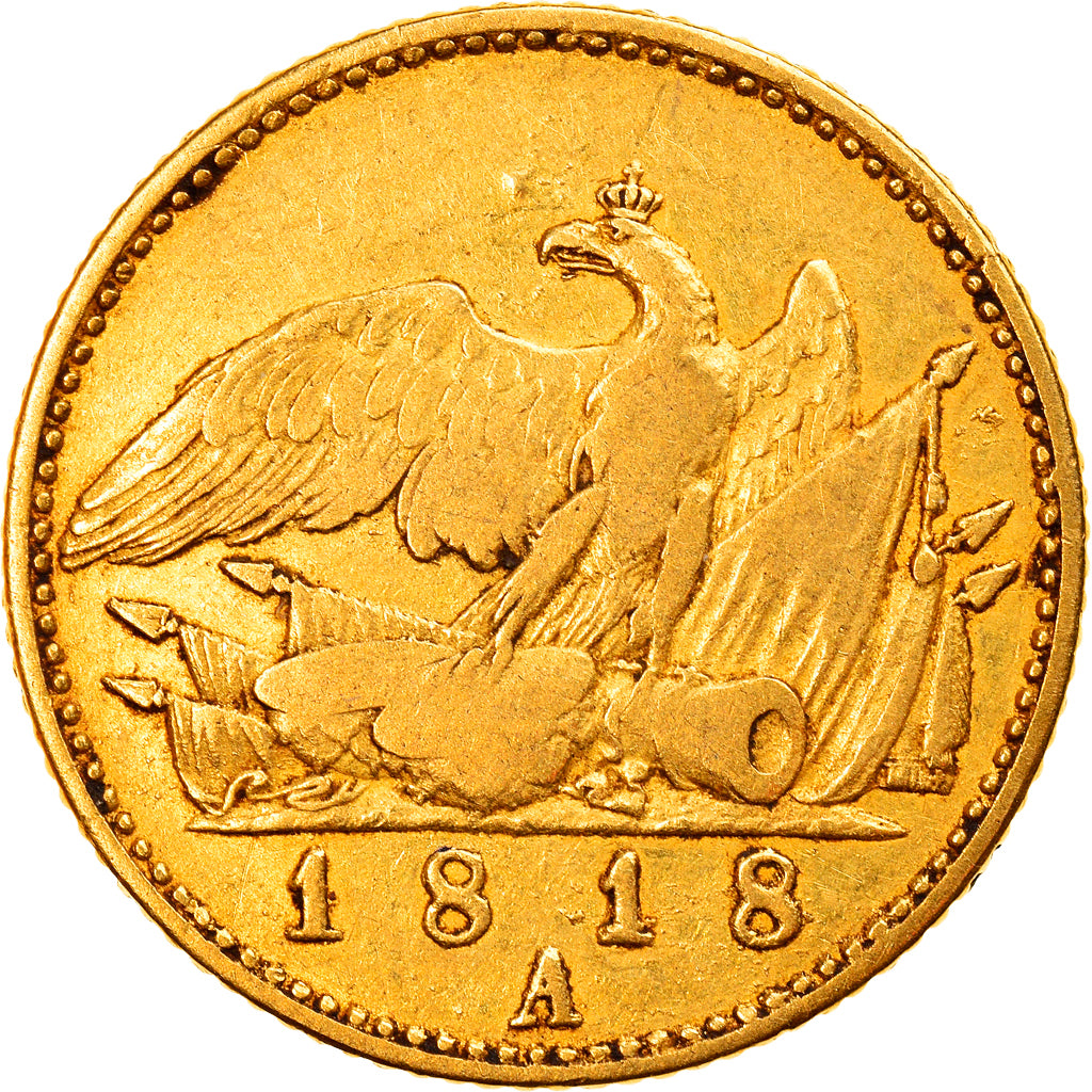 Coin, German States, PRUSSIA, Friedrich Wilhelm III, Frederick D'or, 1818