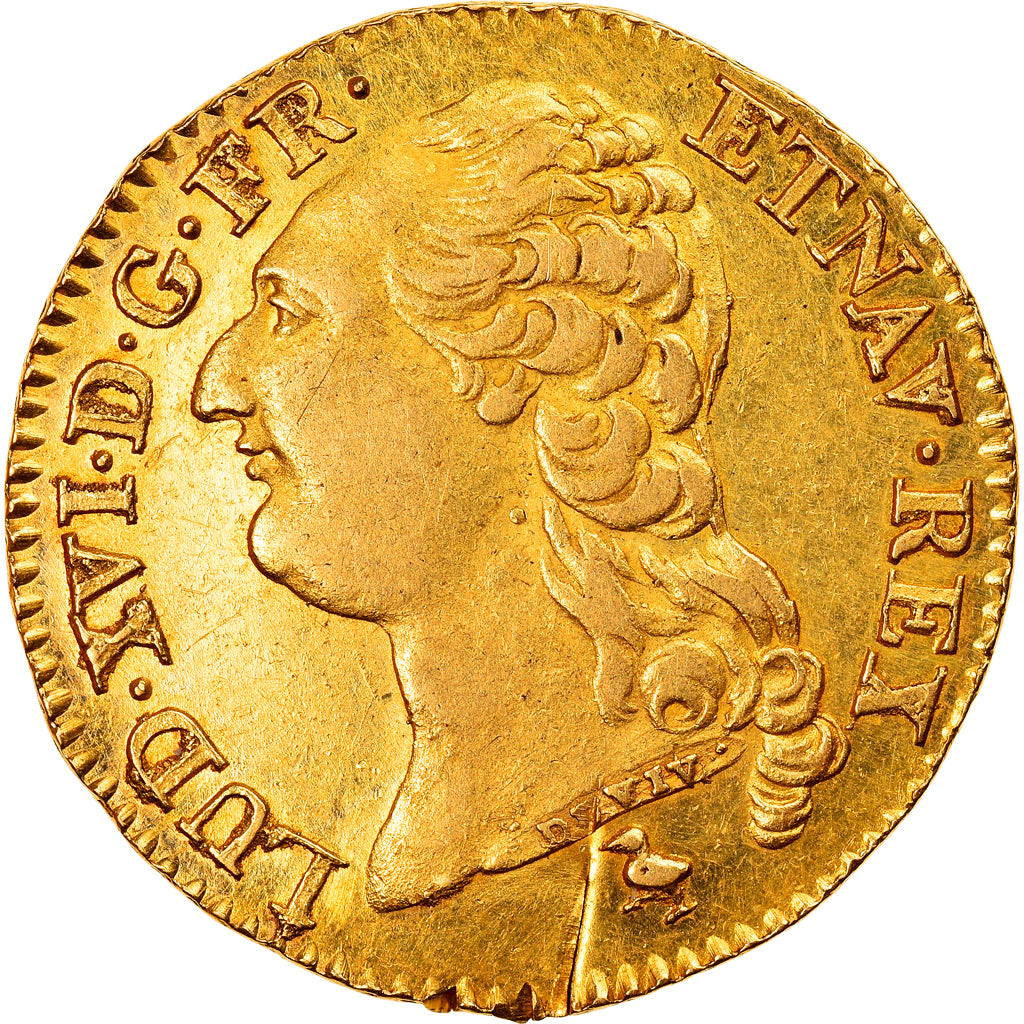 Coin, France, Louis XVI, Louis d'or à la tête nue, Louis d'Or, 1786, Paris