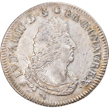 Münze, Frankreich, Louis XIV, 1/4 Écu aux insignes, 1/4 Ecu, 1702, Lyon, VZ