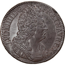 Moneda, Francia, Louis XIV, Écu aux 3 couronnes, Ecu, 1709, Paris, EBC+, Plata