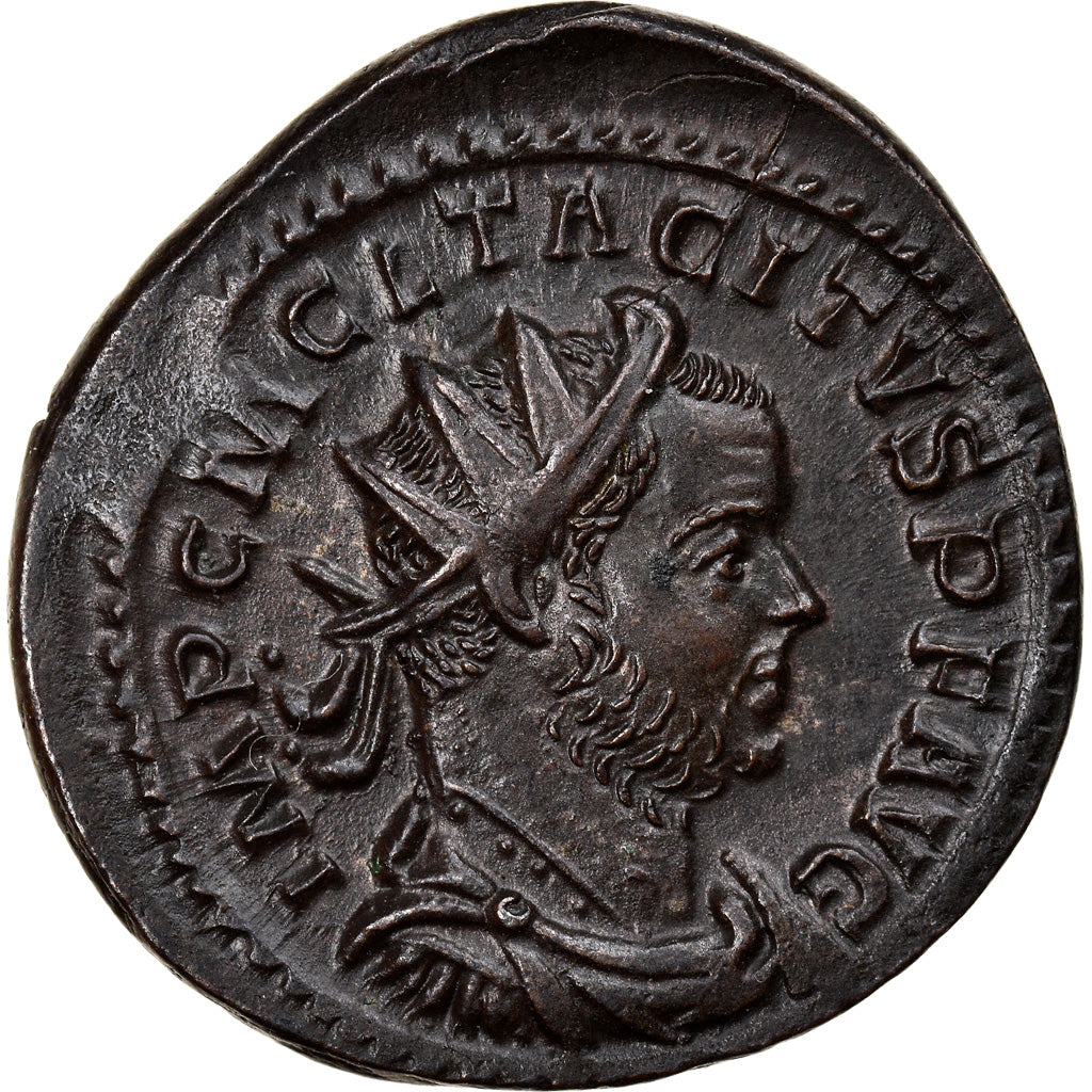 Coin, Tacitus, Antoninianus, 276, Ticinum, MS(63), Billon, RIC:48