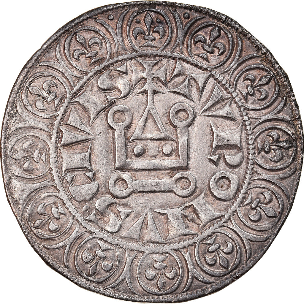 Moneta, Francia, Louis IX, Gros Tournois, SPL-, Argento, Duplessy:190A