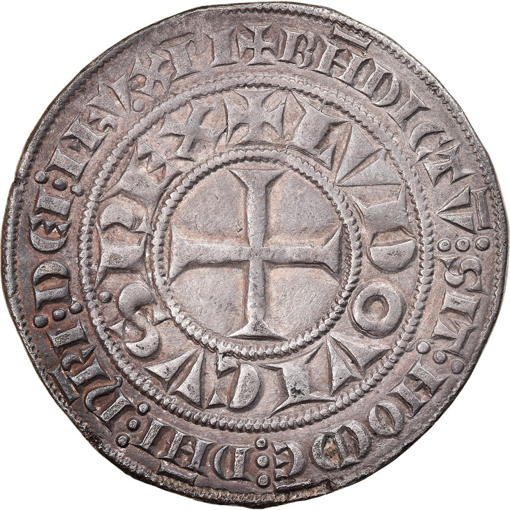Moneta, Francia, Louis IX, Gros Tournois, SPL-, Argento, Duplessy:190A