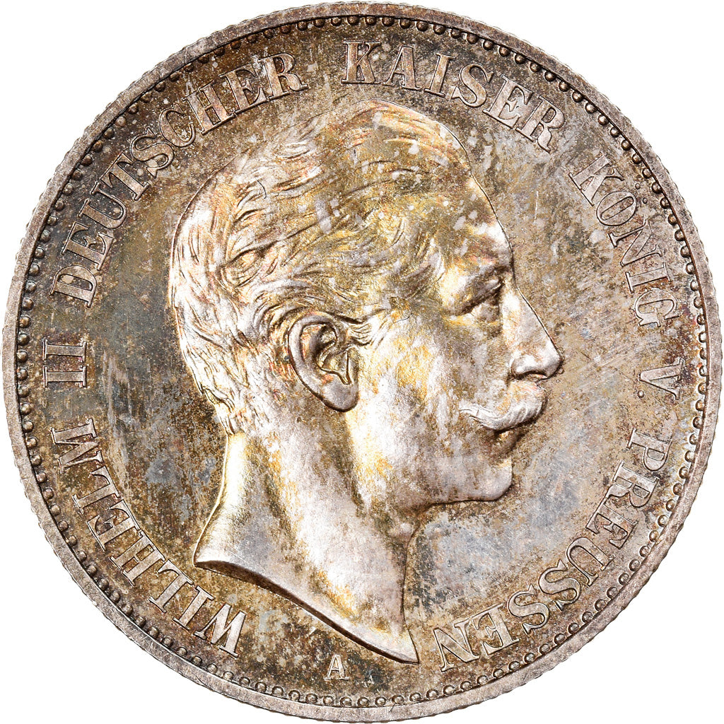 Monnaie, Etats allemands, PRUSSIA, Wilhelm II, 2 Mark, 1900, Berlin, Proof, FDC