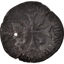 Coin, Monaco, Honore II, 1-1/2 Sols, 1/2 Pezetta, 1648, VF(20-25), Billon