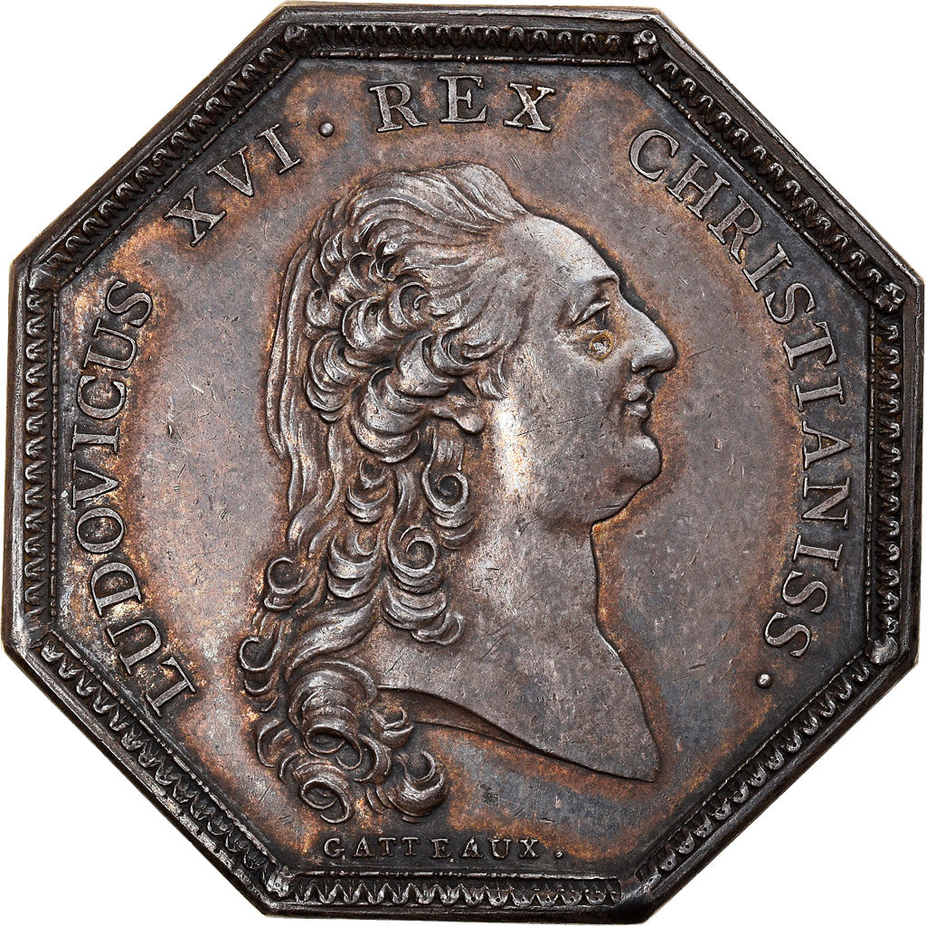 Francia, Token, Louis XVI, Conseil de Santé des Hôpitaux militaires, 1788