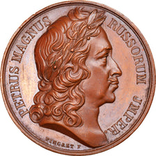 Russia, Medal, Peter I the Great, Series Numismatica Universalis, 1823, Pingret