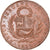 Monnaie, Pérou, 8 Reales, 1835, Cuzco, Essai de Thonnelier, TTB+, Cuivre, KM:7a