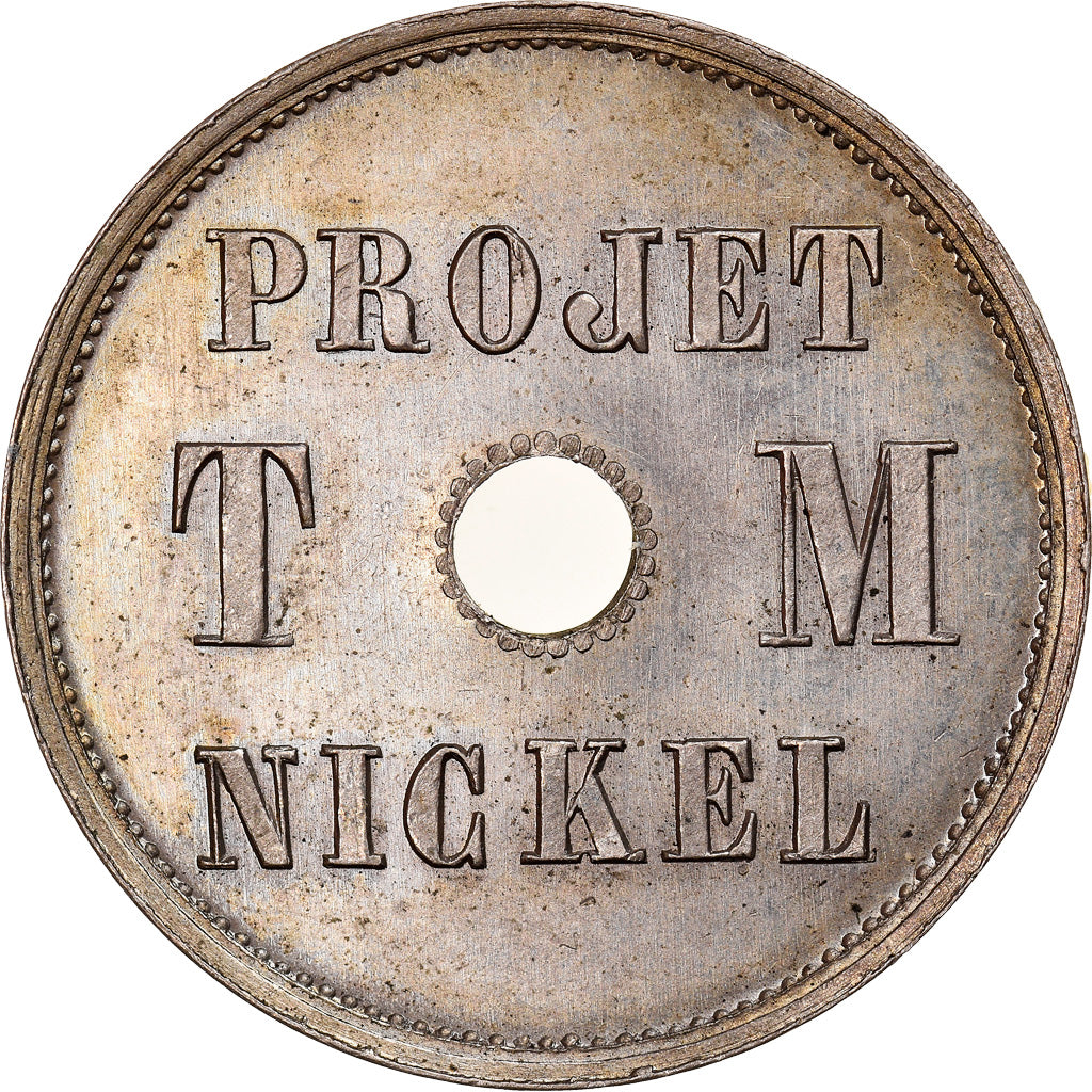 Coin, France, Essai de Nickel, 4 Centimes, 1889, Paris, MS(63), Nickel