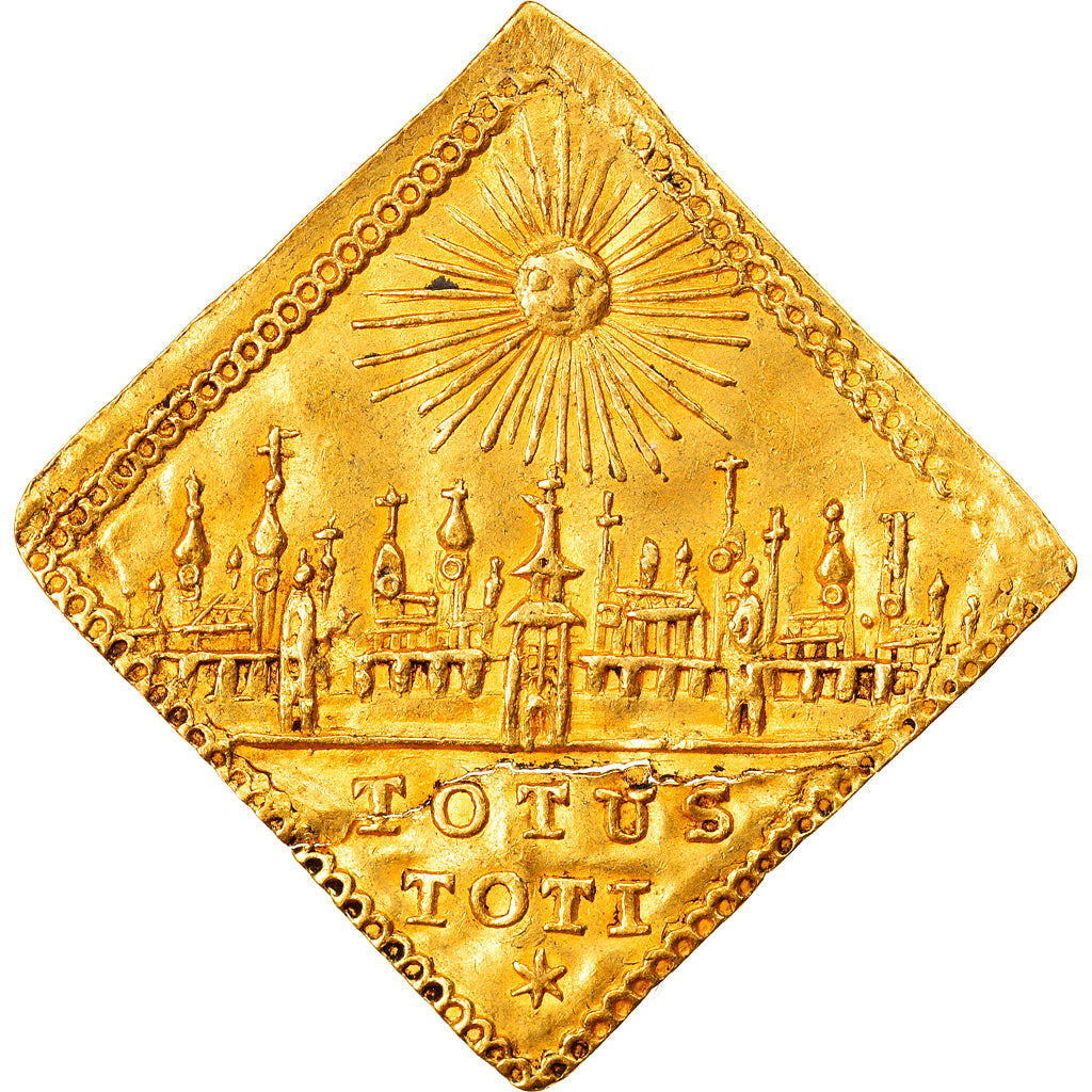 Germany, Medal, J. Strahlende, Laboris Merces, XVIIIth Century, AU(50-53), Gold