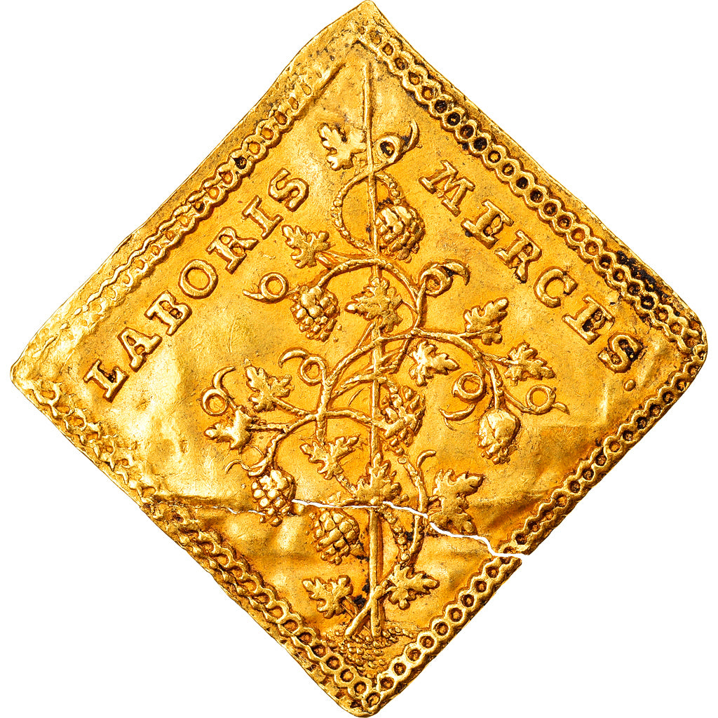 Germany, Medal, J. Strahlende, Laboris Merces, XVIIIth Century, AU(50-53), Gold