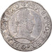 Monnaie, France, Henri III, Franc au Col Plat, 1578, Poitiers, TTB+, Argent