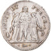 Coin, France, Union et Force, 5 Francs, AN 5, Paris, EF(40-45), Silver