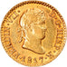 Coin, Spain, Ferdinand VII, 1/2 Escudo, 1817, Madrid, AU(55-58), Gold, KM:492