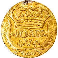 Moeda, Portugal, Jo, João V, 400 Reis, Cruzado Novo, 400 = 480 Reis, 1746