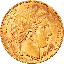 Coin, France, Cérès, 10 Francs, 1899, Paris, MS(60-62), Gold, KM:830
