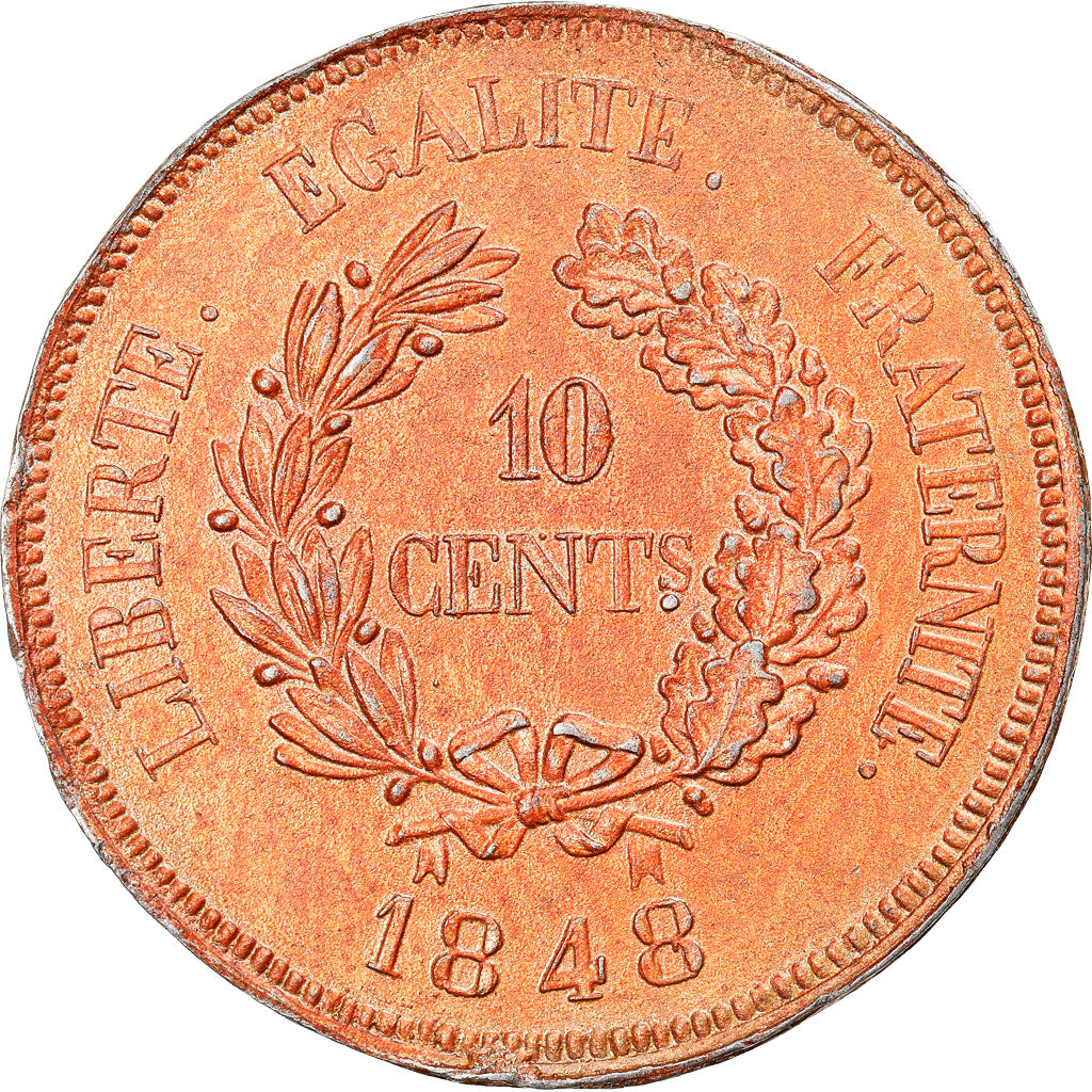 Moneda, Francia, Concours de Gayrard, 10 Centimes, 1848, Paris, ESSAI, EBC