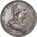 Frankreich, Medaille, Louis XVI et Marie-Antoinette, Duvivier, VZ, Silber