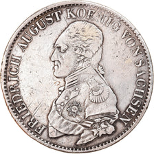 Coin, German States, SAXONY-ALBERTINE, Friedrich August I, Thaler, 1819
