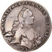 Moneda, Rusia, Catherine II, Rouble, 1764, Saint-Petersburg, MBC, Plata