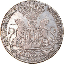 Coin, German States, HAMBURG, 48 Schilling, Thaler, 1764, EF(40-45), Silver