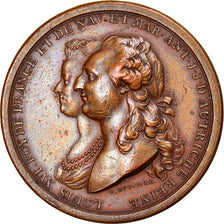 France, Médaille, Louis XVI et Marie-Antoinette, Naissance du Dauphin, 1781