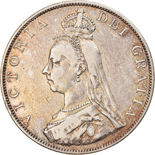 Coin, Great Britain, Victoria, Double Florin, 1887, EF(40-45), Silver, KM:763