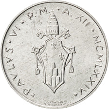 VATICAN CITY, 5 Lire, 1974, KM #118, MS(63), Aluminum, 20, 0.99