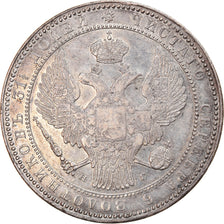 Monnaie, Pologne, Nicholas I, 10 Zlotych-1-1/2 Rubles, 1836, Moneta Wschovensis