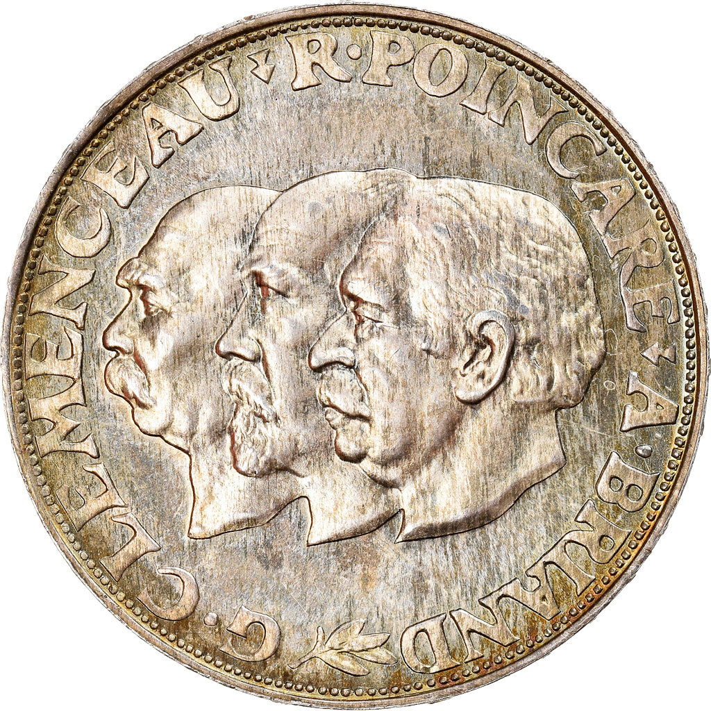 Monnaie, France, Clémenceau, Poincaré, Briand, 20 Francs, 1929, Paris, SPL