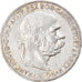 Moneda, Austria, Franz Joseph I, 5 Corona, 1900, MBC+, Plata, KM:2807