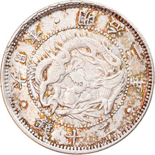 Coin, Japan, Mutsuhito, 20 Sen, 1870, AU(50-53), Silver, KM:3