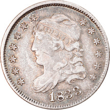 Coin, United States, Liberty Cap Half Dime, Half Dime, 1833, U.S. Mint