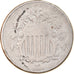 Moneta, Stati Uniti, Shield Nickel, 5 Cents, 1866, U.S. Mint, Philadelphia, MB