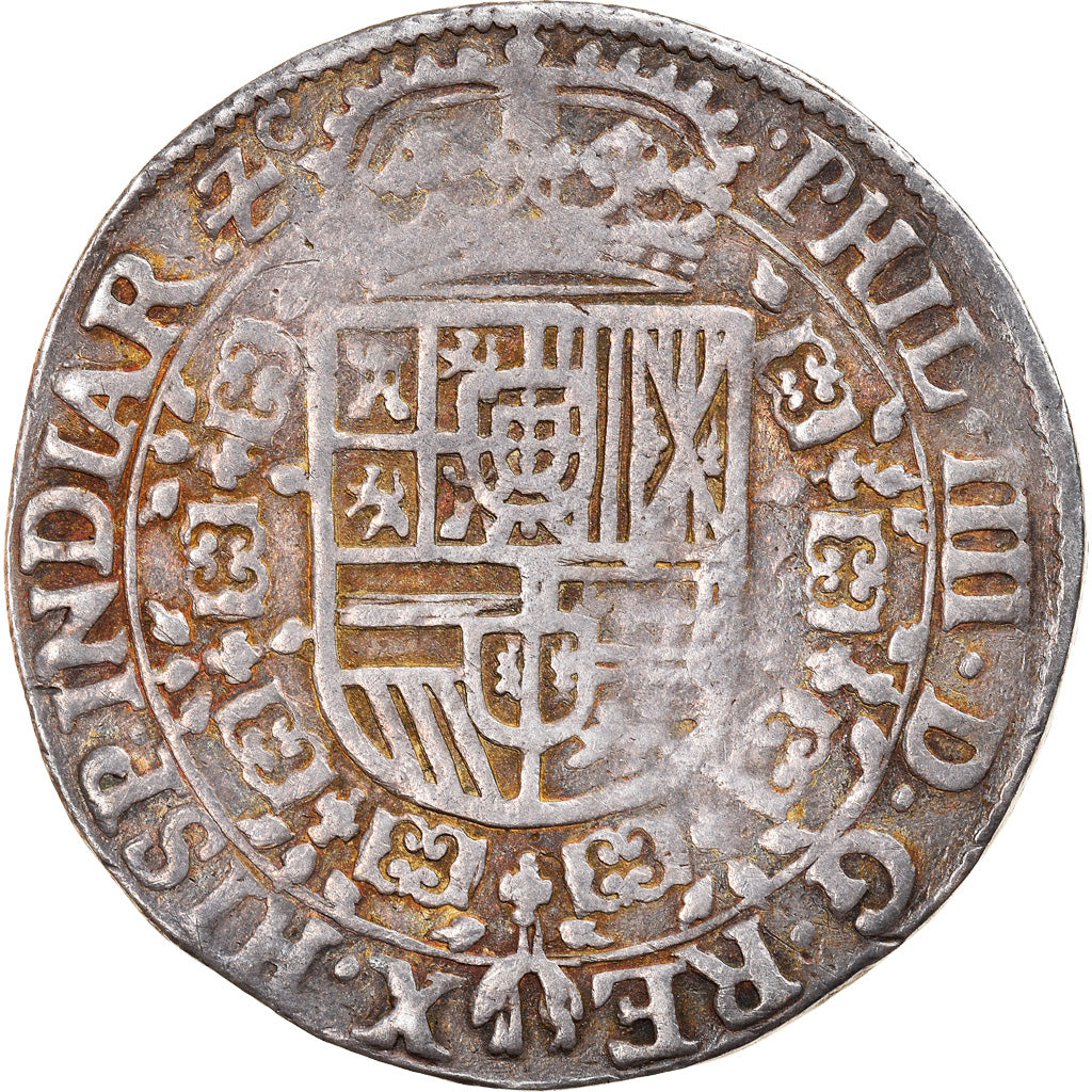 Paesi Bassi, Token, Spanish Netherlands, Philip IV, Anvers, 1625, BB+, Argento