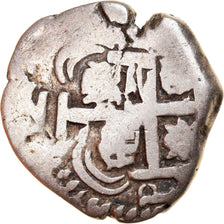 Coin, Bolivia, Philip V, 2 Reales, 1736, Potosi, COB, VF(30-35), Silver, KM:29a