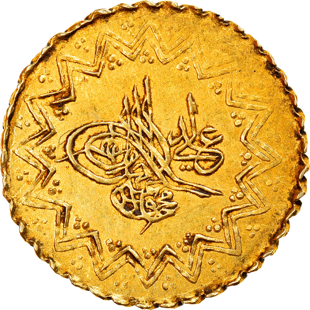 Coin, Turkey, Mahmud II, 1/4 New Altin, Yeni Rubiye, 1832 (1223//25)