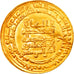 Moneda, Abbasid Caliphate, al-Muqtadir, Dinar, AH 304 (916/917), Misr, EBC, Oro