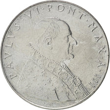 VATICAN CITY, 50 Lire, 1965, KM #81.2, MS(63), Stainless Steel, 24.8, 6.27