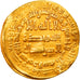 Moneta, Abbasid Caliphate, al-Mu'tazz, Dinar, AH 253 (867/868), Marw, BB, Oro