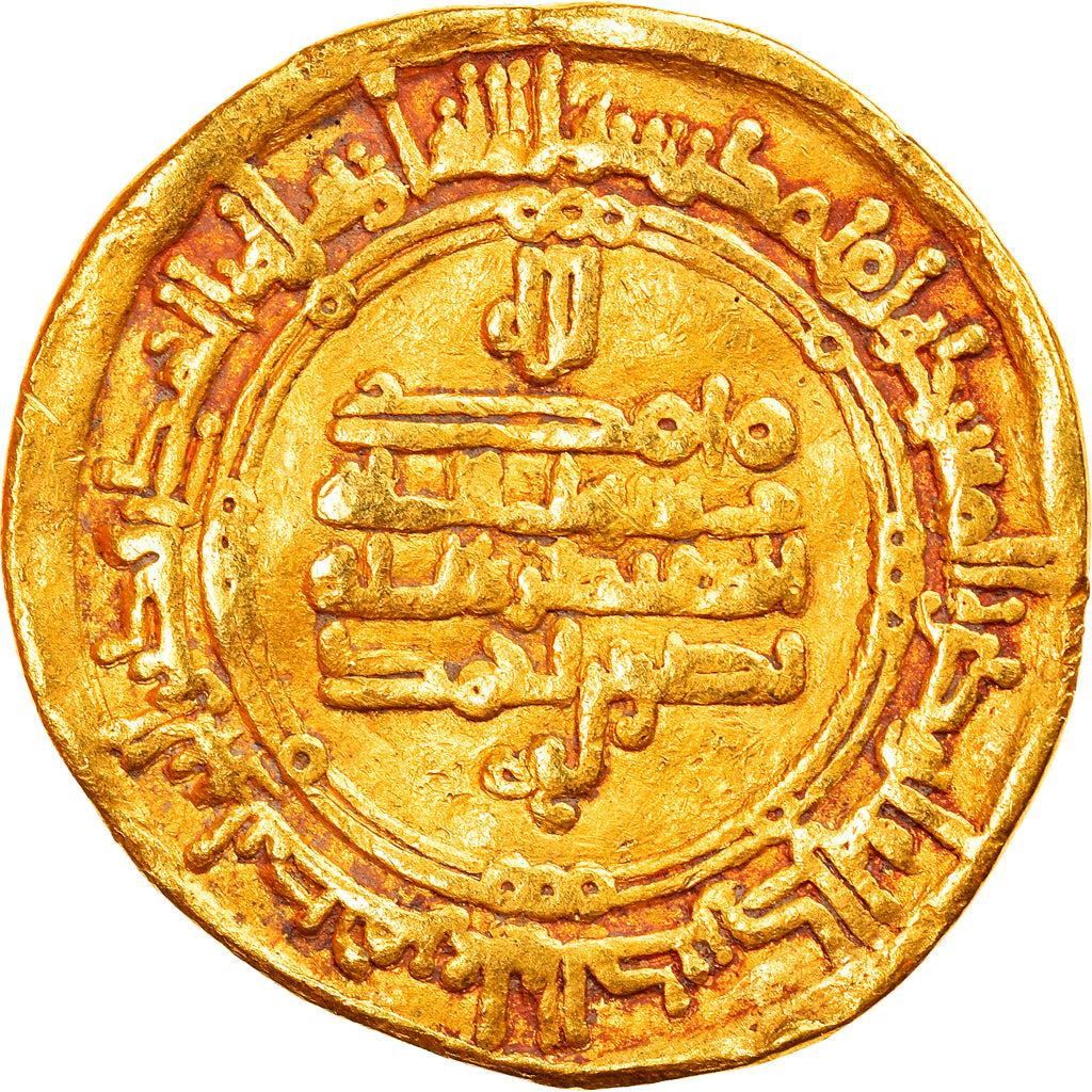 Moneta, Samanid, Nasr II b. Ahmad, Dinar, AH 310 (922/923), al-Shash, Mule, BB+