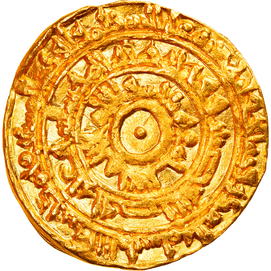 Coin, Fatimids, al-Mu'izz al-Din Allah, Dinar, AH 364 (974/975), Misr