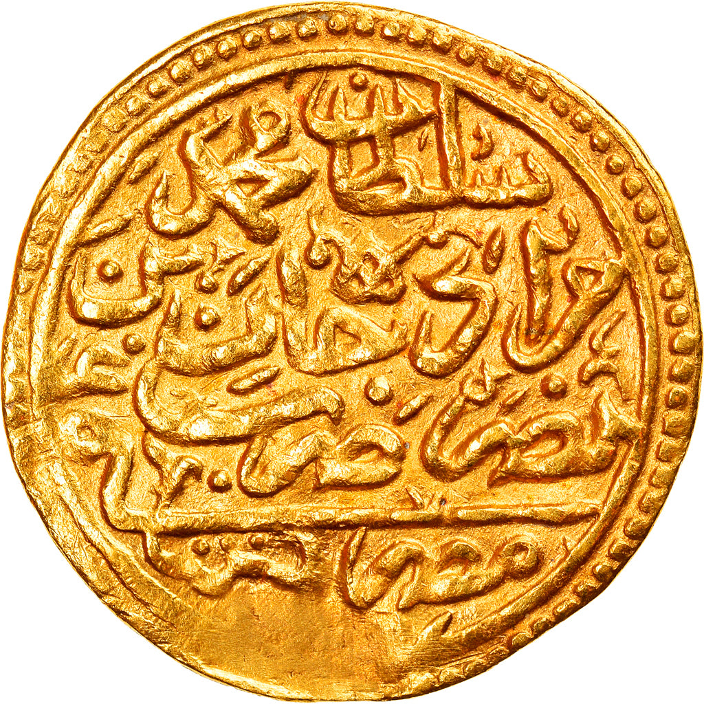 Moneda, Ottoman Empire, Mehmet III, Sultani, AH 1003 (1594), Misr, MBC+, Oro