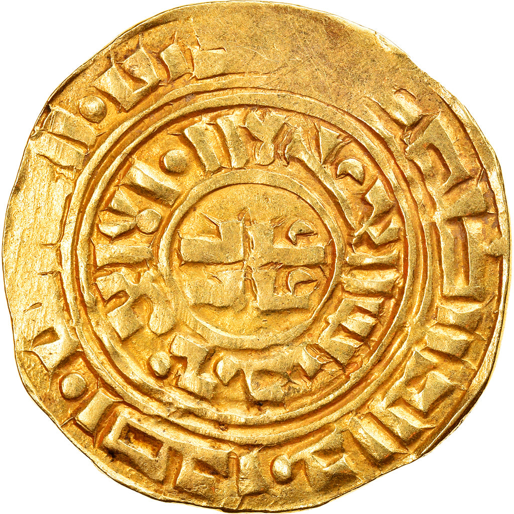 Coin, Crusader States, Latin Kingdom of Jerusalem, Bezant, 1187-1260, Acre