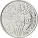 VATICAN CITY, 50 Lire, 1975, KM #129, MS(63), Stainless steel, 24.8, 6.24