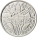 Moneda, CIUDAD DEL VATICANO, Paul VI, 100 Lire, 1975, SC, Acero inoxidable