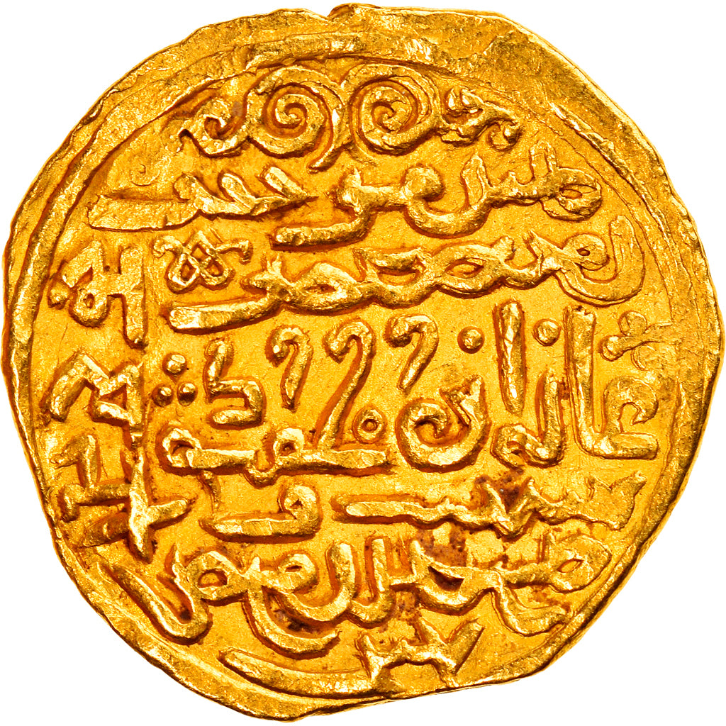 Coin, Ilkhan, Ghazan Mahmud, Dinar, AH 702 (1302/03), Shiraz, AU(50-53), Gold