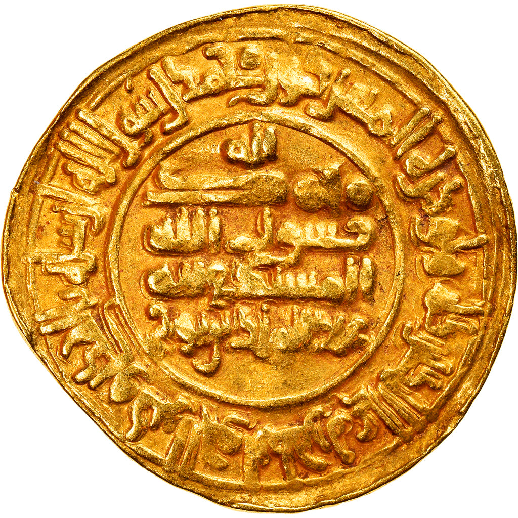 Coin, Samanid, 'Abd al-Malik, Dinar, AH 343 (954/955), Nishapur, EF(40-45), Gold