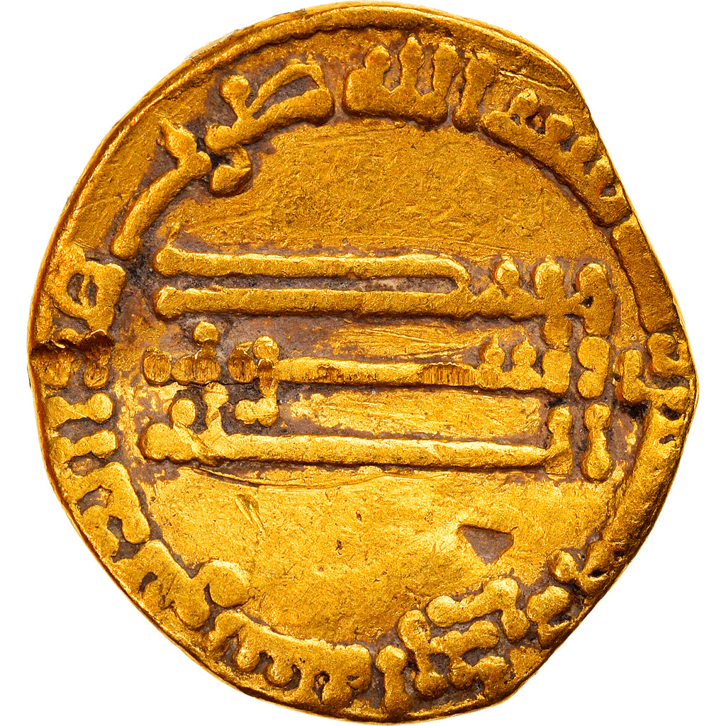 Coin, Abbasid Caliphate, al-Mansur, Dinar, AH 151 (768/769), VF(30-35), Gold